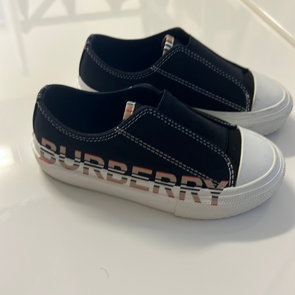 Burberry little kids low top sneaker